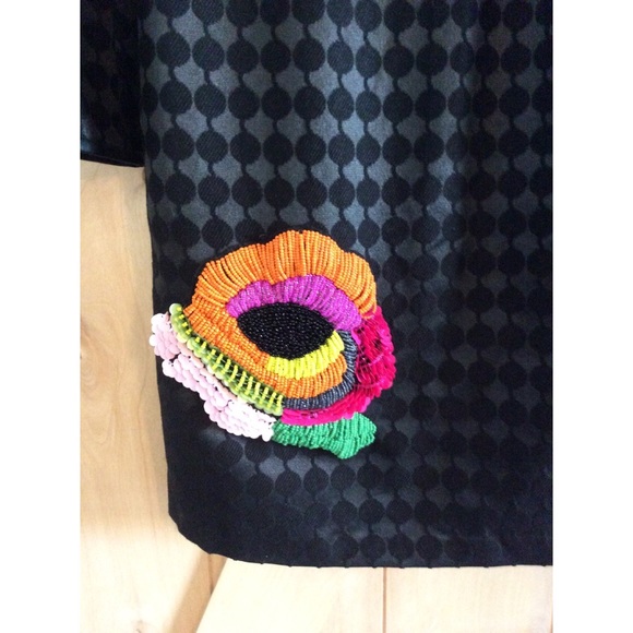 IREN KLAIRIE EMBELLISHED PRINT DRESS - Picture 2 of 4